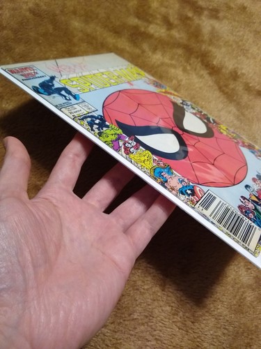 Web of Spider-Man #20 1986 Newsstand Marvel Comics 25th Anniversary - Picture 15 of 19