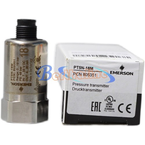 ONE New For EMERSON Pressure Sensor PT5N-18M 0...18 bar IN : 7...33 V DC - Picture 5 of 5