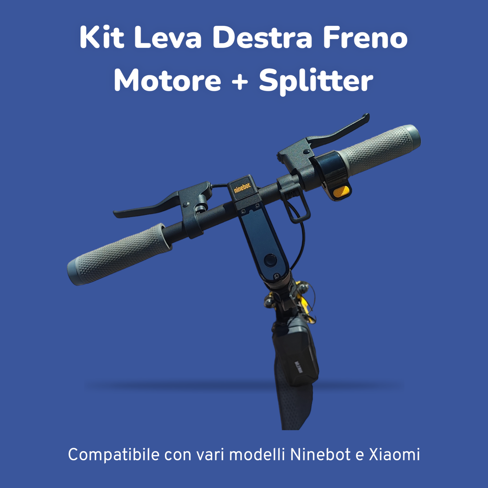 Kit Leva Destra Freno Motore + Splitter per Monopattini Ninebot e Xiaomi - Zdjęcie 3 z 9