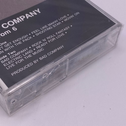 Bad Company 10 from 6 1985 Atlantic Cassette  81625-4 Tape Dolby SEALED NOS - Picture 3 of 9