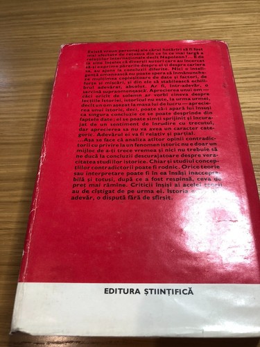NAPOLEON PRO SI CONTRA Pieter Geyl * Romanian language translation * 1968 HCDJ - Picture 23 of 24