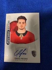 2020-21 SP Authentic FUTURE WATCH #219 Chase Priskie RC AUTO /999 - FLORIDA