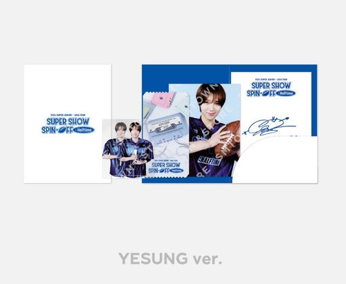 SUPER JUNIOR SUPER SHOW SPIN-OFF : Halftime MD TICKET SET + PHOTOCARD SEALED - Picture 6 of 11