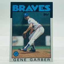 1986 Topps Gene Garber Atlanta Braves #776