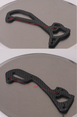 J/&L CX 1 Rear Derailleur Carbon Mech Inner Plate//Cage for SRAM Force 1/&Rival 1