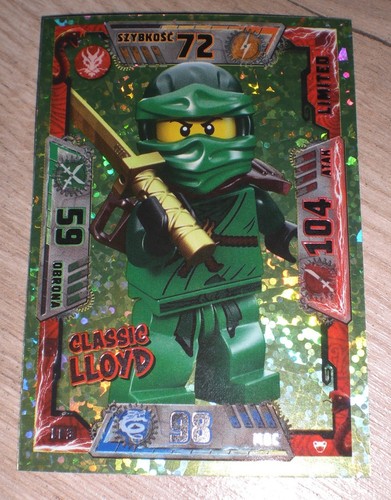 lego ninjago seria 2 kolekcjonerska gra karciana ultra limitowana edycja premium - Zdjęcie 4 z 19