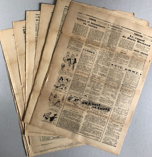 Pierre Dac — L'Os libre — 17 numéros de 1 à 22 — 1945-1946. - Picture 3 of 3