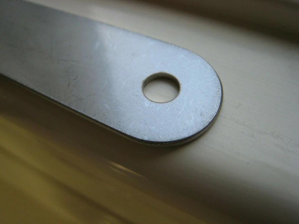 BMW R100 R90 R80 R75 R65 R60 R45 Guardabarros Soportes, Placas, Acero Inoxidable Foto 4 de 4