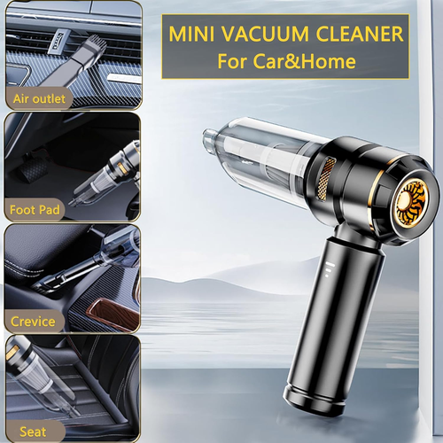 Car Vacuum Cleaner,22000Pa High Power Mini Vacuum Cleaner,Rechargeable Handheld - Picture 2 of 12