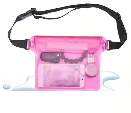 Wasserdicht Urlaub Schwimmen Strand Blau Rosa Orange Taille Bauchtasche Tasche 1085 - Bild 2 von 12