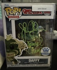 JOHN GLOVER Inscribed as DANIEL CLAMP SIGNED Funko Pop Vinyl JSA COA GREMLINS 2