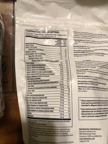 Strawberry & Chocolate Amore On The Go Shake All In One Protein Meal Replacement - Picture 12 of 15