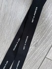 NET A PORTER BLACK SIGNATURE LOGO RIBBON 125CM CHRISTMAS