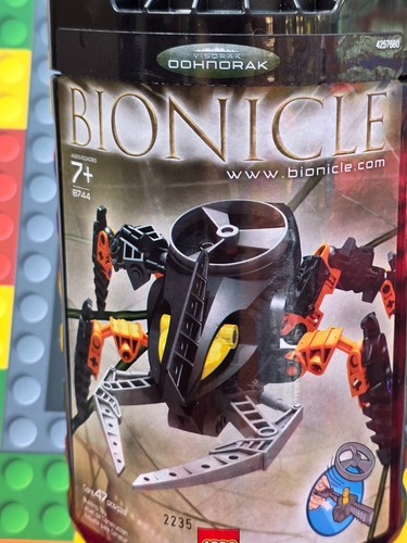 LEGO BIONICLE: Visorak Oohnorak (8744) New In Box BNIB 2005 SEALED - Picture 4 of 8