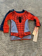 marvel spiderman Set 2 Tshirt Size 12month