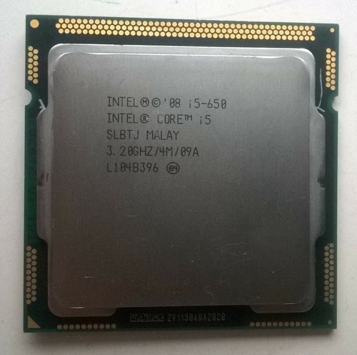 CPU Intel i5-650 LGA1156 100% working shipping from EU