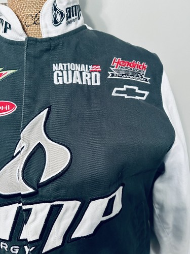 Amp Dale Earnhardt Jr Chase Authentics Racing NASCAR Jacket Sz Youth Lg - Picture 4 of 8