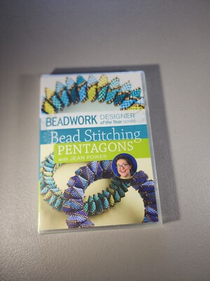 Beadwork Designer of the Year Series - Bead Stitching Pentagons - Jean Power DVD