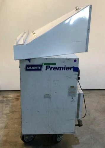 LB White Premier 350 Portable Forced Air Ductable Natural Gas/Propane Heater - Picture 2 of 10
