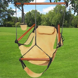 Aerial Chair Swing Rope Seat Beach Hammock Durable Hanging Portable Image Is Loading Aerial Chair Swing Rope Seat Beach Hammock Durable
