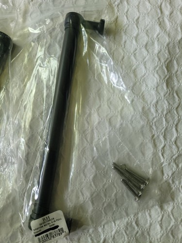 Restaurationsbeschläge Grafton Metall 8" Zug schwarz neu aus RH Steckdose! - Bild 4 von 9