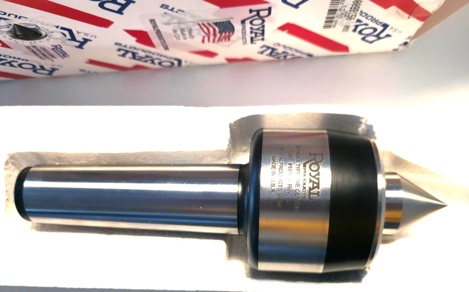 Nuevo tapa de peso Royal Live Center MT5 1-1/4 puntos 3500 RPM 3260 lb 10105 Foto 3 de 4