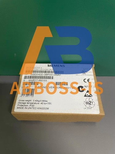 6SE6400-0BP00-0AA0 6SE6 400-0BP00-0AA0 New in Box Siemens Fast Ship - Picture 2 of 4