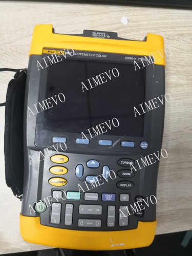 Fluke 199C 200MHz 2.5GS/s Digital Oscilloscope Scopemeter Multimeter - Foto 1 di 9