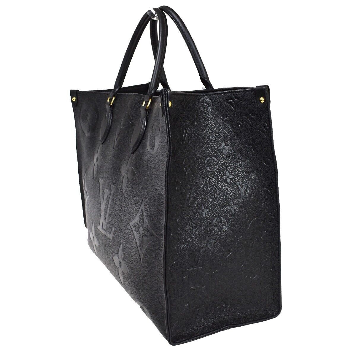 LOUIS VUITTON Onthego GM 2Way Hand Bag Monogram Empreinte LOUIS VUITTON Onthego GM 2Way Hand Bag Monogram Empreinte