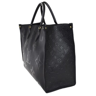 louis-vuitton onthego gm black