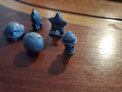 Monopoly Nintendo Collectors Edition 5 pewter  Replacement Game Pieces tokens - Picture 3 of 5