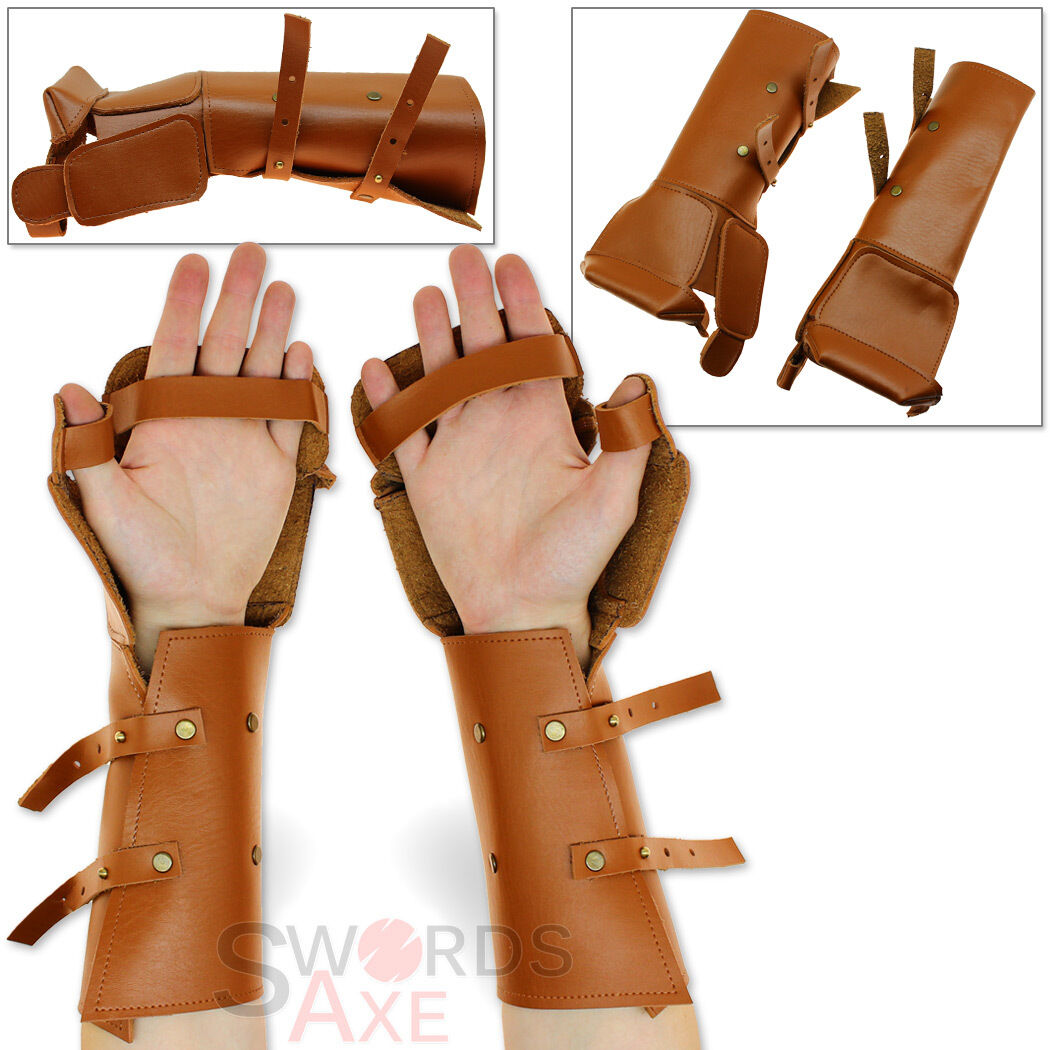 Ghost of Tsushima Samurai Cuero Medieval Templario Caballero Guantes Armadura Guantes