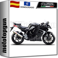 GPR TUBO DE ESCAPE BOLT-ON HOM ROUND ACERO HYOSUNG COMET 125 GT - R 2006 06
