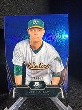 SONNY GRAY 2012 BOWMAN'S PLATINUM ROOKIE #BPP78 OAKLAND ATHLETICS #194/199