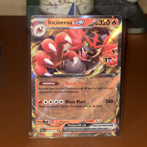 Near Mint Incineroar ex 034/162 Sv05: Temporal Forces Holo