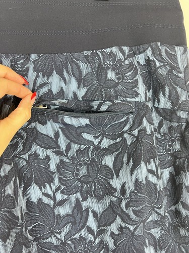 NEW Athleta Trekkie North Jogger Pants Size 18 Blue Floral Ethereal Bloom Pocket - Picture 7 of 12