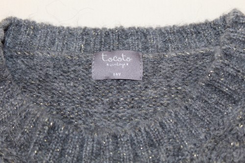 Tokoto boys casual grey sweater 12 years - Picture 2 of 8