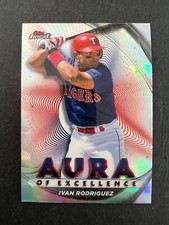 2022 Topps Finest Aura Excellence AE-IR Ivan Rodriguez 50% off 5 or more under$5