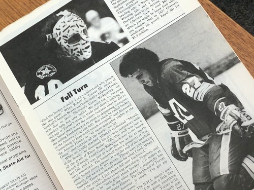 NOVEMBER 1978 OFFICIAL HOCKEY MAGAZINE MIKE PALMATEER COVER GUY LAPOINTE POSTER - Picture 6 of 17