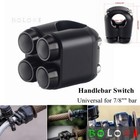 Motorcycle Push Button Controller (Momentary Switch) For Bobber 7/8" Bar