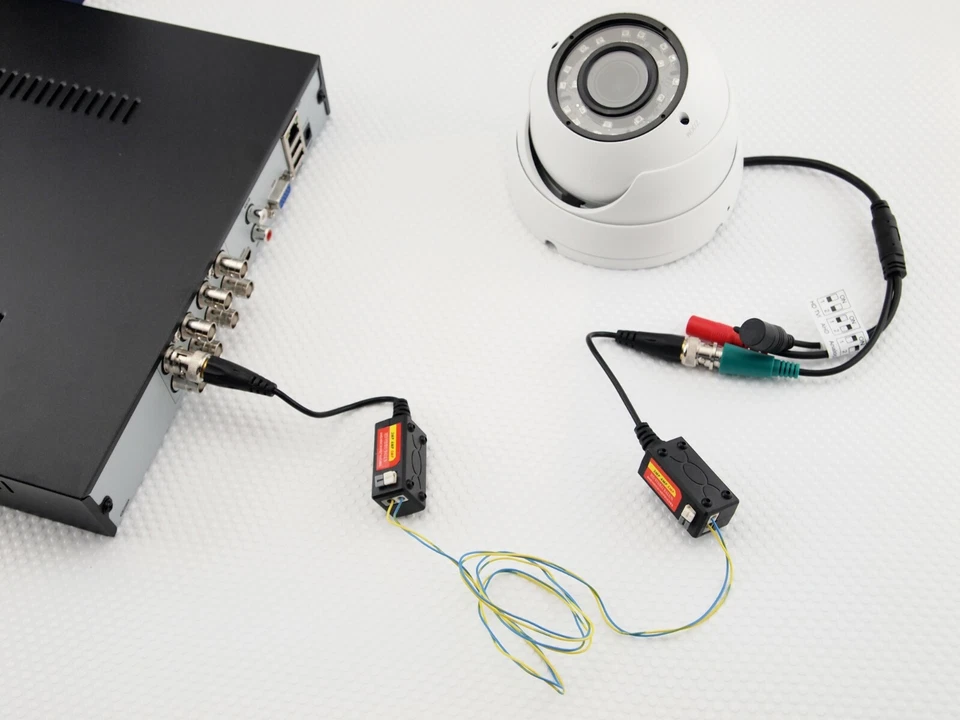 50 Pairs 5MP Passive HD BNC Video Balun UTP CAT5e CAT6 for CCTV camera system - Image 3 of 4