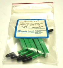 NEW GRAPHIC CONTROLS 82-12-0354-05 DISPOZ-A-MARK SERIES 12 GREEN