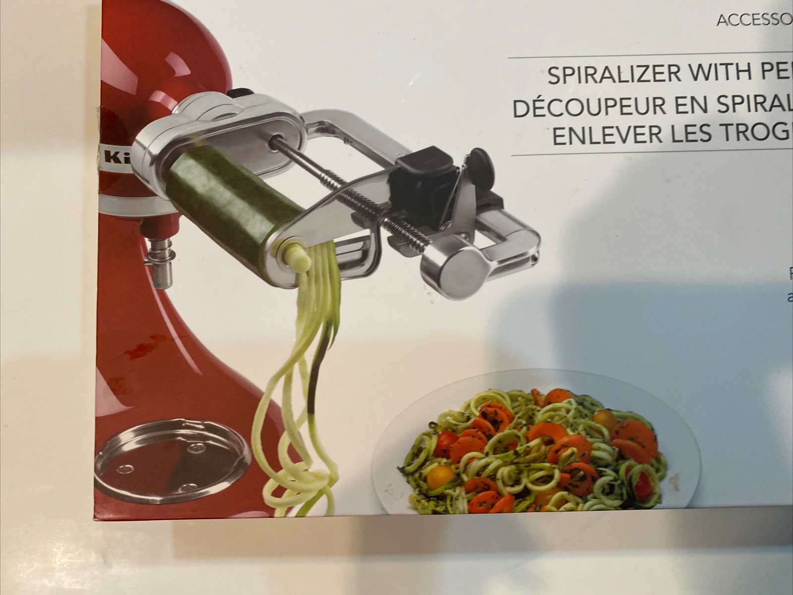 KitchenAid KSM1APC Spiralizer With Peel, Core And Slice Stand Mixer