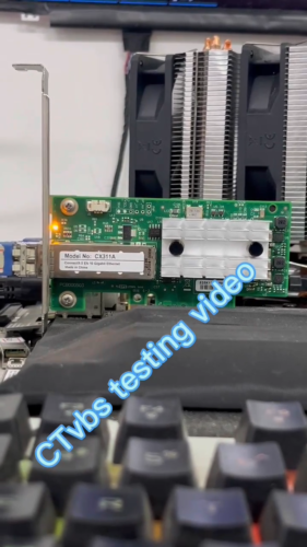 Mellanox MCX311A-XCAT ConnectX-3 EN 10G Ethernet 10GbE SFP+ PCIe NIC w/2 Bracket - Video 1 of 1