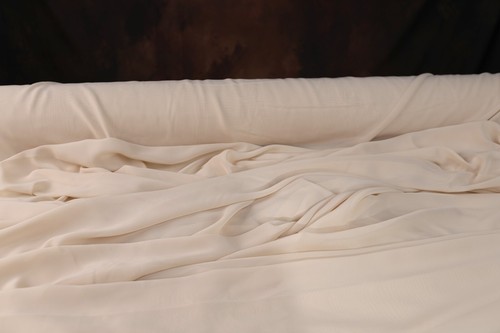 Dark Taupe Hi Multi Chiffon Fabric - 60" Wide Sheer Fabric Soft and Matte 1184 - Picture 4 of 21