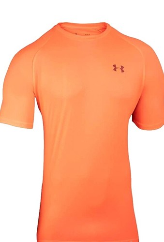 UNDER ARMOUR - UA×法政大学“ORANGE“トレーニングシャツSMサイズ Mens Under Armour Gym UA Muscle Athletic Logo HeatGear