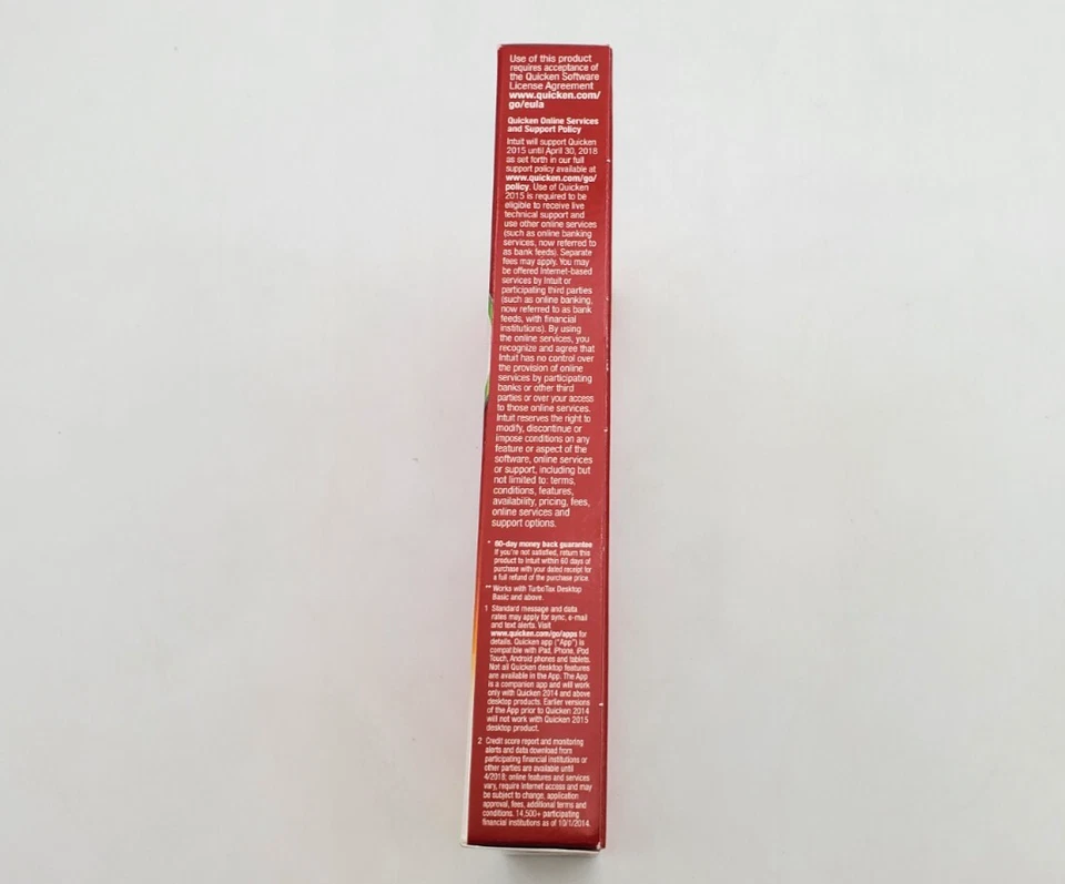 Intuit Quicken Starter Edition Orginize Your Money 2015 Vista SP1/7/8/8.1 New - Image 4 of 4