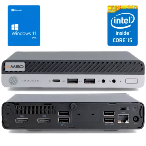 HP ProDesk 600 G4 mini i5-8500T (6 CORE) 8/16/32GB - 0/240/480/960GB Windows 11