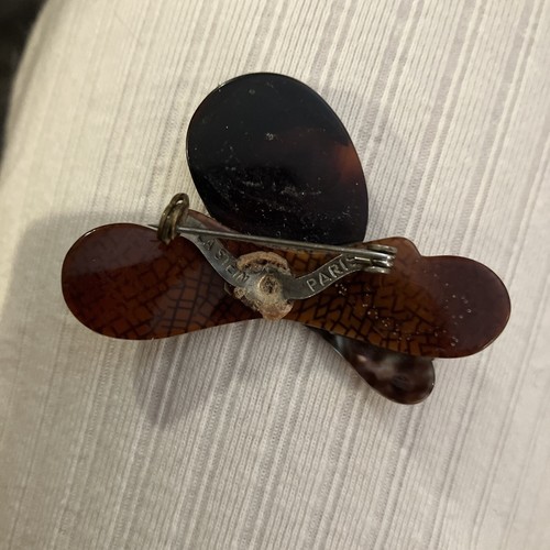 Vintage LEA STEIN Rare Columbine Flapper Woman Of Color pin brooch - Picture 4 of 5