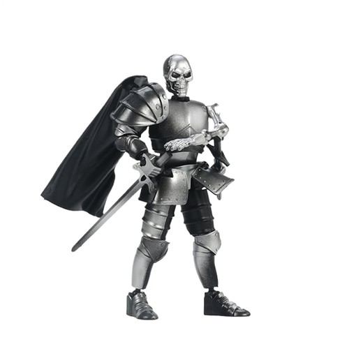 1x Skull Medieval Knight Action Figure Joint Movable Toy T13 Robot Action Figure - Picture 16 of 16